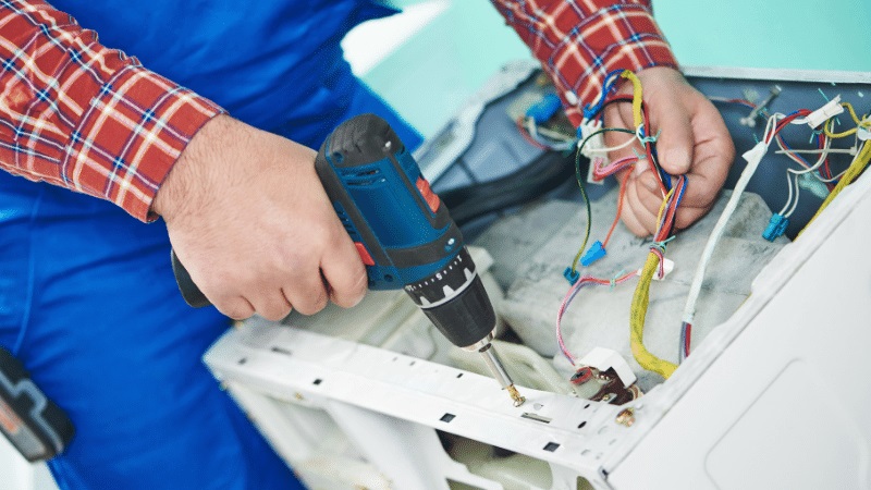 Esenyurt Toshiba Toshiba çamaşır makinesi kart tamiri – Su almama arızası orijinal parça ile giderildi. - Teknik servis örneği